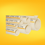 Tuberías CPVC duraderas para sistemas de plomería y calefacción.