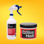 Protección anti-calor para trabajos de soldadura.