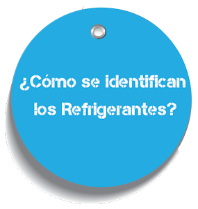¿Cómo se identifican los refrigerants?
