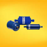 Filtros deshidratadores de alta capacidad, utilizados para eliminar la humedad y contaminantes en sistemas de refrigeración y aire acondicionado.