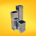 Conducto de forma rectangular
