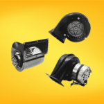 Extractores centrífugos de alto rendimiento, diseñados para mover aire de manera eficiente en sistemas de ventilación industrial.