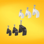 Grapas para cableado eléctrico.