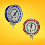 Instrumentos para medir la presión en sistemas de gases y líquidos.