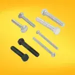 Elementos de fijación en distintos materiales para estructuras y ensamblajes.