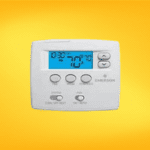 Termostato digital para aire acondicionado y calefacción.