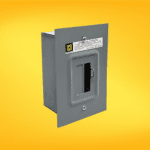 Centro de carga eléctrico para distribución de energía.
