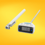El termómetro de bolsillo es una herramienta compacta y fácil de usar, perfecta para mediciones rápidas de temperatura en cualquier lugar.