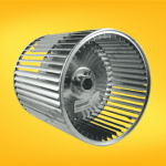 Turbina de ventilación de alta eficiencia para sistemas de aire acondicionado.