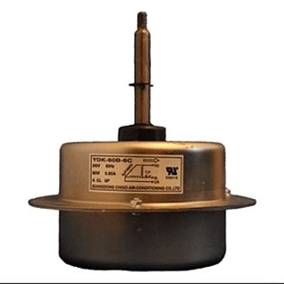 Motor Minisplit ,Condensador Mirage 1.5 Ton,220V, 60 Whats 0.85A,6P, Cap. 4Uf 450V ,Rot. Derecha, Mod. Ydk60B 6C Magnum 13 - 030020236R