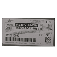 Modulo Elect. Compresor Inverter - 051200 Modulo Elect. Compresor Inverter - 051200