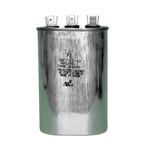 Capacitor Doble 40/5 Mf 370Vac Ovalado - Se711-O Capacitor Doble 40/5 Mf 370Vac Ovalado - Se711-O