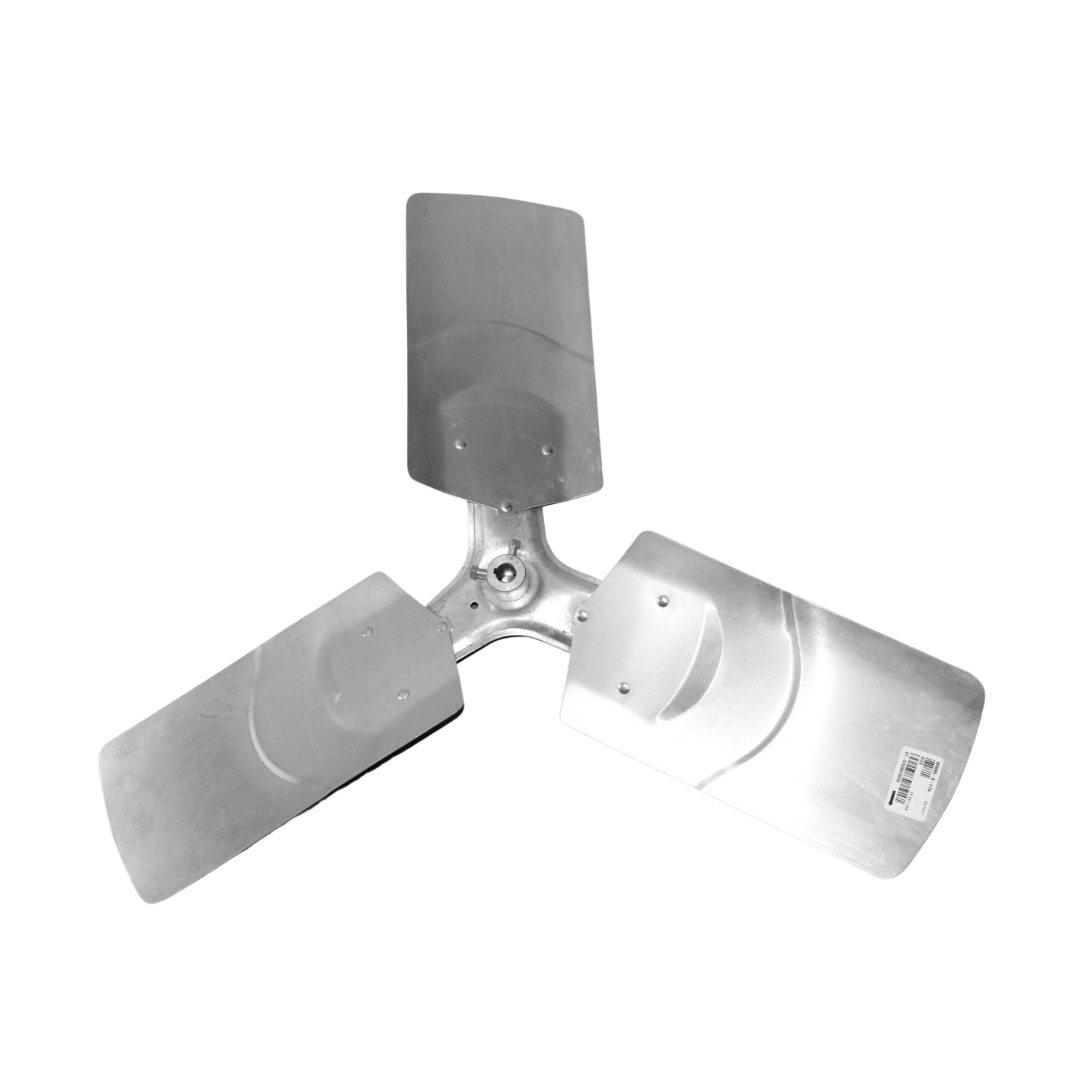Aspa Aluminio, Central York, 4 Hojas, Flecha 5/8, Diametro 30 Pulg, Grados 32, Rotacion Cw, Universal - 02638028000 Aspa Aluminio, Central York, 4 Hojas, Flecha 5/8, Diametro 30 Pulg, Grados 32, Rotacion Cw, Universal - 02638028000