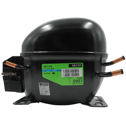 Compresor Danfoss Secop 1/3 Hp, 115V, R-134A, Nf11Fx - 105G5951 Compresor Danfoss Secop 1/3 Hp, 115V, R-134A, Nf11Fx - 105G5951