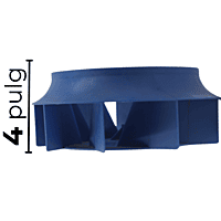 Turbina Para Clima Ventana Mirage Largo 4 Ancho 10 Flecha 3/8 - 12100103000106 Turbina Para Clima Ventana Mirage Largo 4 Ancho 10 Flecha 3/8 - 12100103000106