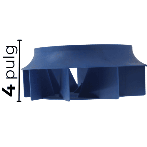 Turbina Para Clima Ventana Mirage Largo 4 Ancho 10 Flecha 3/8 - 12100103000106 Turbina Para Clima Ventana Mirage Largo 4 Ancho 10 Flecha 3/8 - 12100103000106