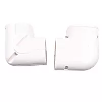 Kit de Canaletas PVC 3” Color Blanco Instalación de Aire Acondicionado 1mt, INCLUYE 3 Tramos de 1m, Entrada Pared, 2 Codos (1 Ajustable, 1 de 90°), 3 Coples, Ducto Flexible 24”, Salida Final - CXKC1M Kit de Canaletas PVC 3” Color Blanco Instalación de Aire Acondicionado 1mt, INCLUYE 3 Tramos de 1m, Entrada Pared, 2 Codos (1 Ajustable, 1 de 90°), 3 Coples, Ducto Flexible 24”, Salida Final - CXKC1M