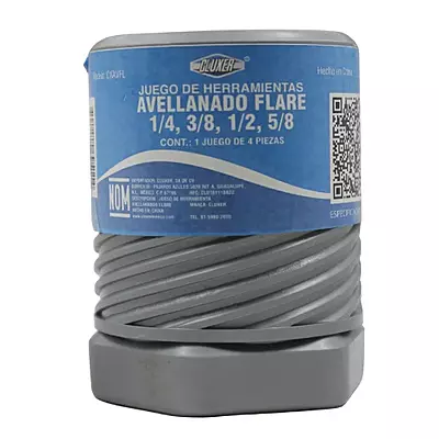 Juego de Herramienta Avellanado Flare 1/4, 3/8, 1/2, 5/8 - CXAVFL