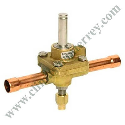 Valvula de Solenoide Emerson Serie 240RA, para 1 1/8, Conexion Soldable, Sin Operador Manual - 240RA9T9