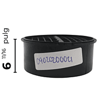 Rejilla para Turbina de Campana Mirage, Modelo MCV60US/MCV90US Largo 5 1/16 Ancho 2 1/16 Rejilla para Turbina de Campana Mirage, Modelo MCV60US/MCV90US Largo 5 1/16 Ancho 2 1/16