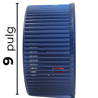 Turbina Para Clima Ventana Mirage Largo 9 Ancho 4 3/8 Flecha 3/8 - 12100103000384 Turbina Para Clima Ventana Mirage Largo 9 Ancho 4 3/8 Flecha 3/8 - 12100103000384
