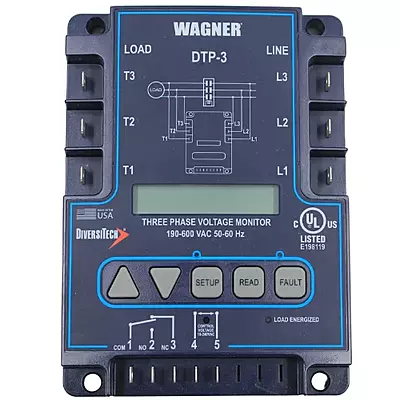 Protector De Fase Trifasico, Timer Relay Carrier - Div-Dtp-3