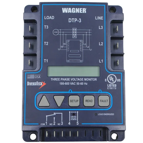 Protector De Fase Trifasico, Timer Relay Carrier - Div-Dtp-3 Protector De Fase Trifasico, Timer Relay Carrier - Div-Dtp-3