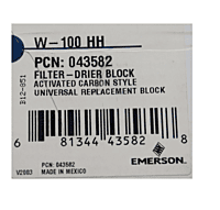Piedra Desecante Funcion Limpieza Por Quemaduras Liquido Emerson - W-100 Piedra Desecante Funcion Limpieza Por Quemaduras Liquido Emerson - W-100