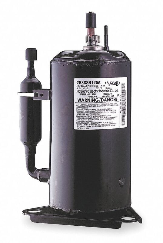 Compresor Para Minisplit Mirage 3/4Ton, 110V, 2R13S126A Plus - 990011587 Compresor Para Minisplit Mirage 3/4Ton, 110V, 2R13S126A Plus - 990011587