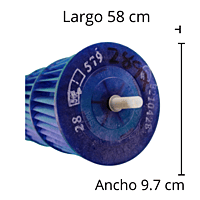 Turbina Evaporador Mirage Largo 58 cm Ancho 9.7 cm Opresor Externo - 810822897 Turbina Evaporador Mirage Largo 58 cm Ancho 9.7 cm Opresor Externo - 810822897