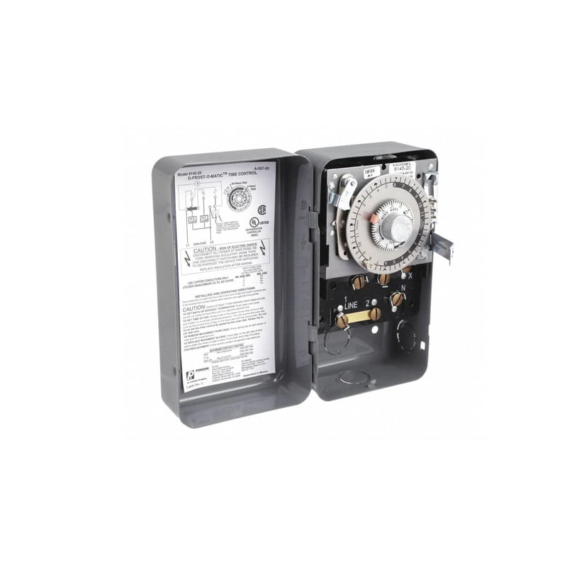 Reloj De Deshielo Supco Para Camaras De Refrigeracion Y Cuartos Frios, 220V C.A. 24H, 6 Periodos - S814520 Reloj De Deshielo Supco Para Camaras De Refrigeracion Y Cuartos Frios, 220V C.A. 24H, 6 Periodos - S814520