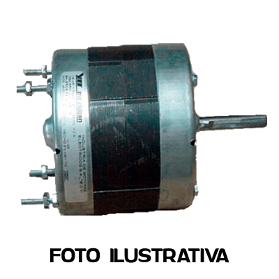 Motor 4 Polos, polo sombreado 3.3 diámetro 1/15 h.p. 50 watts abierto CW Cople