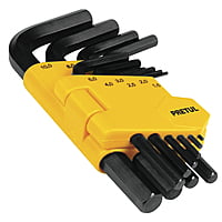 Juego de 10 llaves Allen milimétricas c/organizador, Pretul - ALL-10M-P / 21855 Juego de 10 llaves Allen milimétricas c/organizador, Pretul - ALL-10M-P / 21855