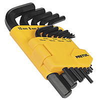 Juego de 13 llaves Allen milimétricas c/organizador, Pretul - ALL-13M-P / 21857 Juego de 13 llaves Allen milimétricas c/organizador, Pretul - ALL-13M-P / 21857