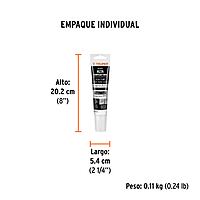 Sellador para altas temperaturas, silicón negro, 85 gr - ALTE-N / 17567 Sellador para altas temperaturas, silicón negro, 85 gr - ALTE-N / 17567