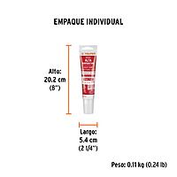 Sellador para altas temperaturas, silicón rojo, 85 gr - ALTE-R / 17566 Sellador para altas temperaturas, silicón rojo, 85 gr - ALTE-R / 17566