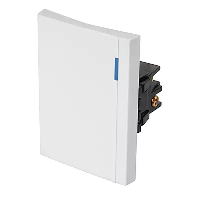 Interruptor de 3 vías, 3 módulos, línea Española, blanco - APSE3-EEB / 47050