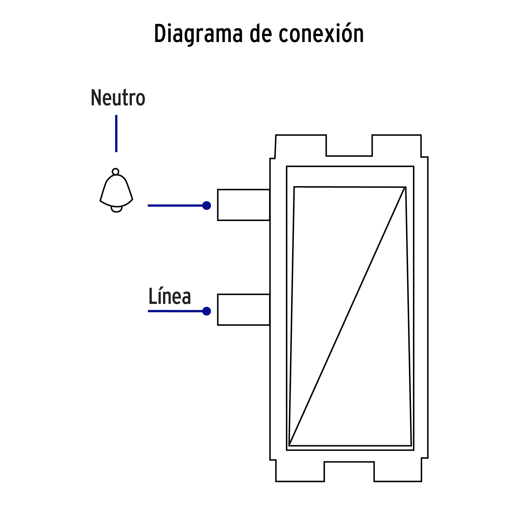 Interruptor para timbre, línea Italiana, color marfil - APTI-I / 48099 Interruptor para timbre, línea Italiana, color marfil - APTI-I / 48099