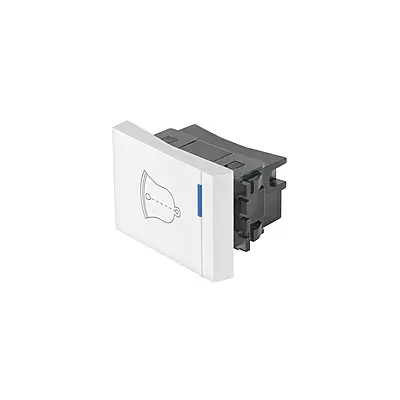 Interruptor para timbre, 1.5 módulos, línea Española, blanco - APTI15-EB / 47053
