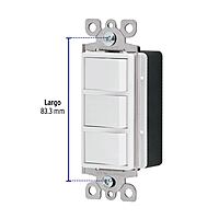 Interruptor triple, línea Classic - APTR-CL / 46007 Interruptor triple, línea Classic - APTR-CL / 46007