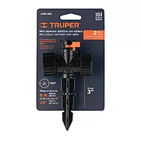 Aspersor mini de plástico, irrigación 360° - ASMI-360 / 12297 Aspersor mini de plástico, irrigación 360° - ASMI-360 / 12297
