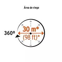 Aspersor agrícola 1', fundido en latón - ASP-1BR / 10317