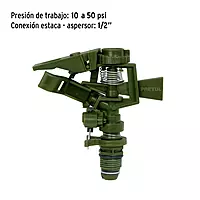 Aspersor verde, plástico, Pretul - ASVE / 20070 Aspersor verde, plástico, Pretul - ASVE / 20070