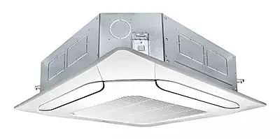 Evaporadora tipo Cassette LG 18,000 BTU, 220V Solo Frio - ATNQ22GPLA4