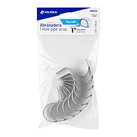 Bolsa con 10 abrazaderas 1' tipo uña para tubo, Volteck - AU-1 / 46922 Bolsa con 10 abrazaderas 1' tipo uña para tubo, Volteck - AU-1 / 46922