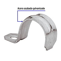 Bolsa con 10 abrazaderas 1' tipo uña para tubo, Volteck - AU-1 / 46922 Bolsa con 10 abrazaderas 1' tipo uña para tubo, Volteck - AU-1 / 46922
