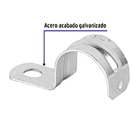 Bolsa con 10 abrazaderas 3/4' tipo uña para tubo, Volteck - AU-3/4 / 46921 Bolsa con 10 abrazaderas 3/4' tipo uña para tubo, Volteck - AU-3/4 / 46921