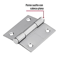 Bisagra cuadrada 2', acero inoxidable, plana - BC-204P / 43225 Bisagra cuadrada 2', acero inoxidable, plana - BC-204P / 43225