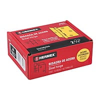 Bisagra cuadrada 2-1/2',acero latonado, redonda - BC-251R / 43231 Bisagra cuadrada 2-1/2',acero latonado, redonda - BC-251R / 43231
