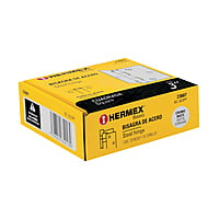 Bisagra cuadrada 3', acero cromo mate, plana, Hermex Basic - BC-303PP / 23687 Bisagra cuadrada 3', acero cromo mate, plana, Hermex Basic - BC-303PP / 23687